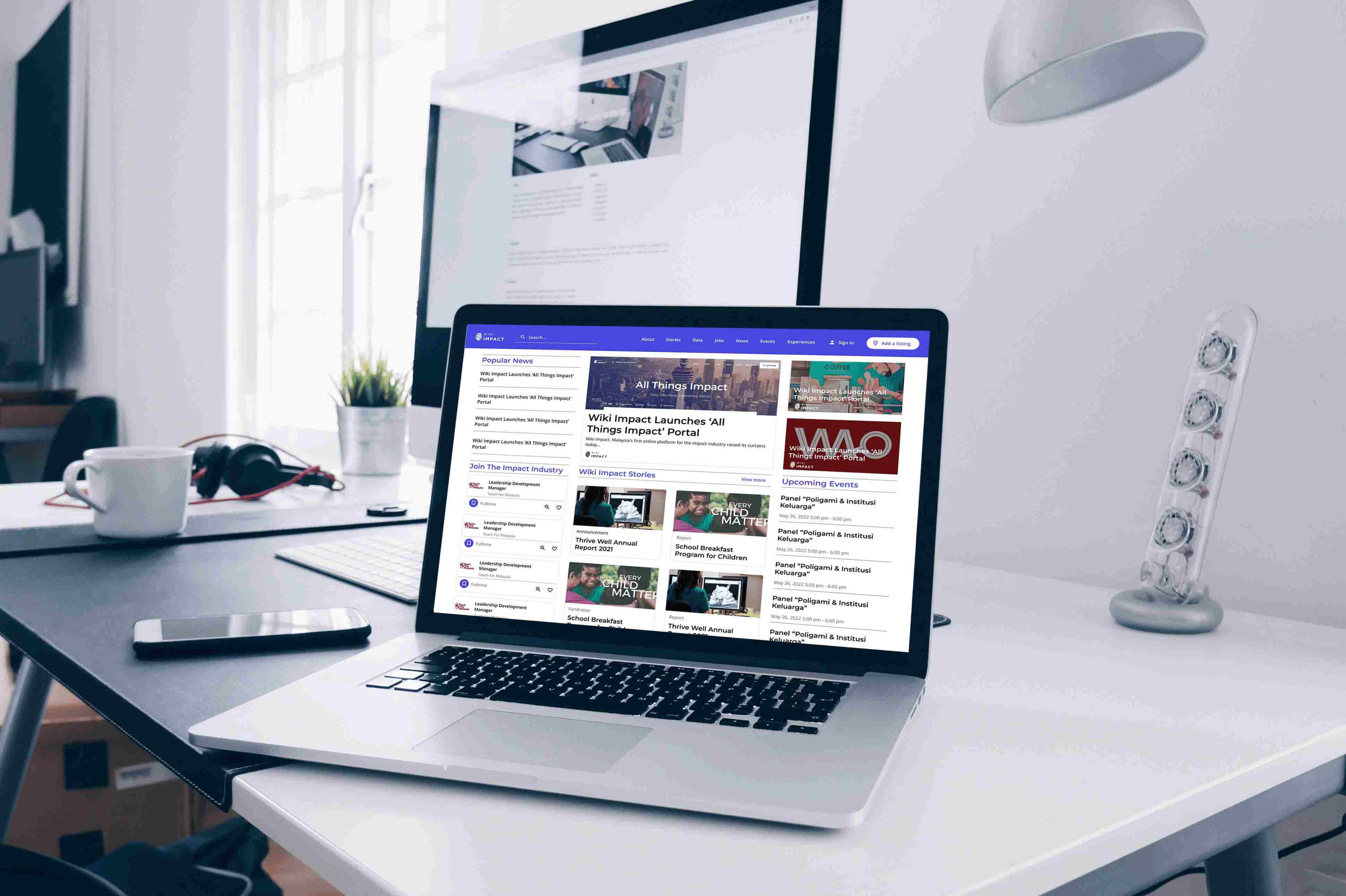 Building a Content Platform for Wiki Impact