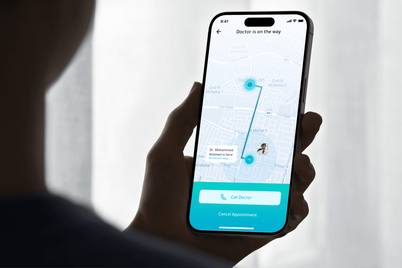 Building a telehealth mobile app for booking doctors in the UAE